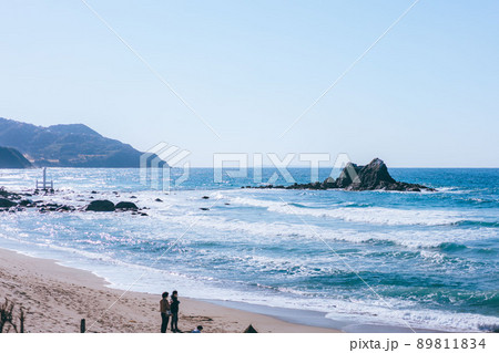糸島　二見ヶ浦　海 89811834