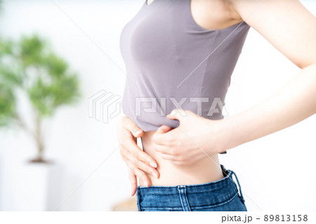 女性のウエスト【パーツカット】 女性のウエスト【パーツカット】 89813158