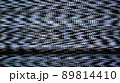 Old TV no signal template. Retro VHS glitch effect 89814410