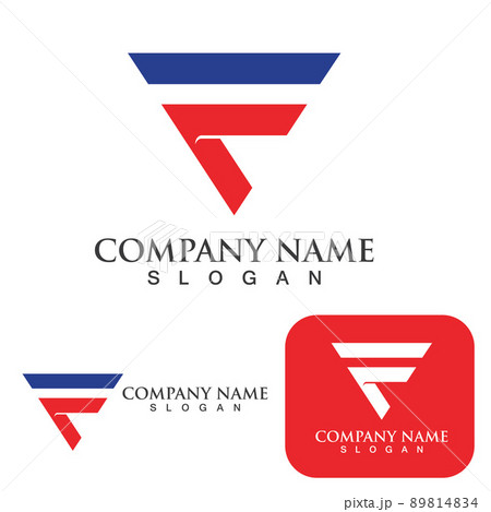 F logo Letter vector icon F logo Letter vector icon 89814834