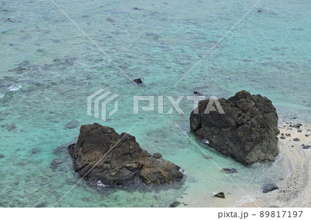 笠利岬付近の海岸 笠利岬付近の海岸 89817197
