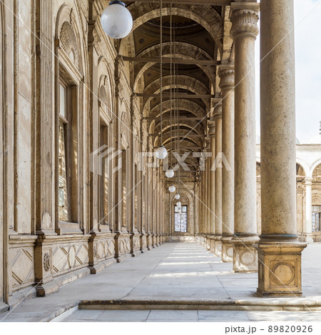 Passages surrounding the court of Muhammad Ali Pasha Mosque, Citadel of Cairo, Egypt 89820926