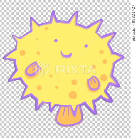 blowfish, pufferfish marine under the sea animal cartoon hand drawn doodle illustration blowfish, pufferfish marine under the sea animal cartoon hand drawn doodle illustration 89821427