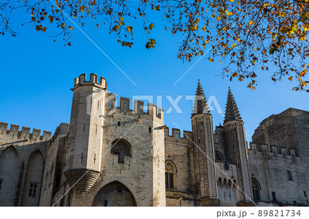 フランス　アヴィニョンのアヴィニョン教皇宮殿 89821734