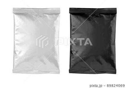 Empty foil for snacks for food Packaging Empty foil for snacks for food Packaging 89824069