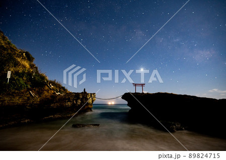 下田の星風景　白浜神社 89824715
