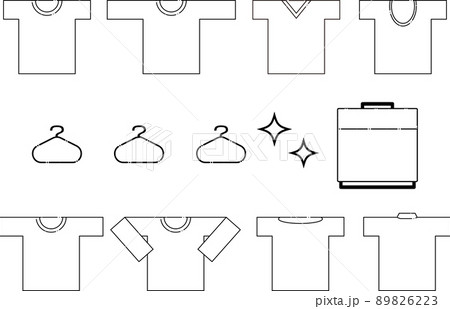 Tシャツ_モノクロ_セット Tシャツ_モノクロ_セット 89826223