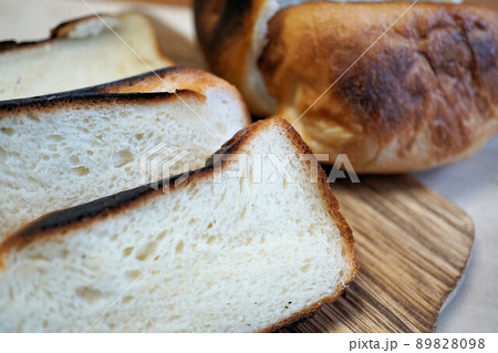 メスティンとカセットコンロで焼いたパン メスティンとカセットコンロで焼いたパン 89828098