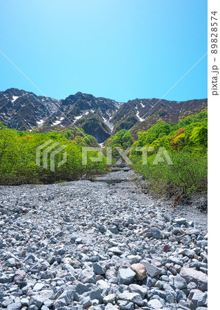 【日本百名山】行者谷から見た新緑と残雪の初夏の大山北壁3 鳥取県西伯郡大山町 【日本百名山】行者谷から見た新緑と残雪の初夏の大山北壁3 鳥取県西伯郡大山町 89828574