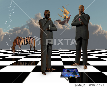 Thinking artists 89834474