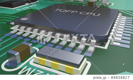 コンピュータ部品の近接画像 89838827