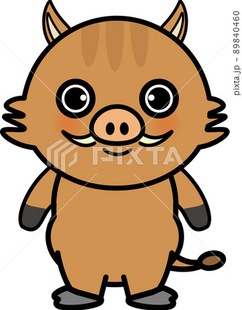 猪のキャラクター 猪のキャラクター 89840460