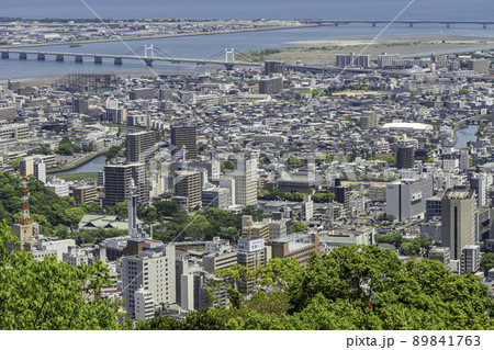 徳島市街地　吉野川河口周辺　徳島県徳島市 89841763