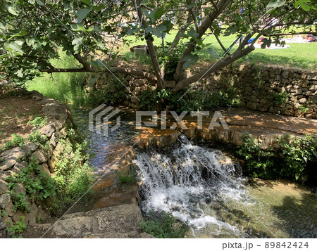 River Kisalon in the Ein Hemed National Park 89842424