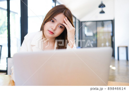 Frustrated tired businessman office worker. Frustrated tired businessman office worker. 89846614