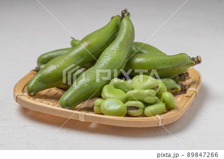 新鮮なそらまめ 新鮮なそらまめ 89847266