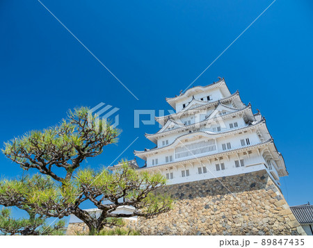 兵庫_新緑の世界遺産姫路城 89847435