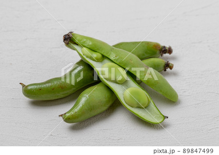 新鮮なそらまめ 新鮮なそらまめ 89847499