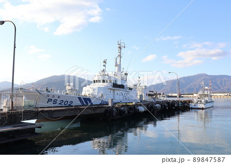 海上保安庁の船(敦賀港) 海上保安庁の船(敦賀港) 89847587