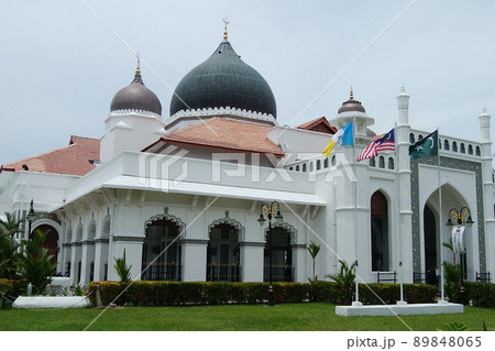 マレーシア、ジョージタウンのカピタンクリンモスク 89848065