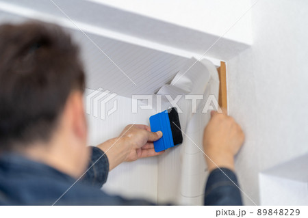 リフォーム　DIY　印刷化粧フィルム施工　ダイノックシート 89848229