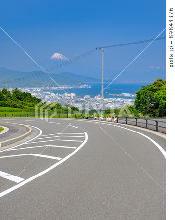 静岡日本平_富士山の見える絶景ロード 89848376