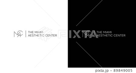 Modern and sophisticated MCA letter initials logo design 89849005