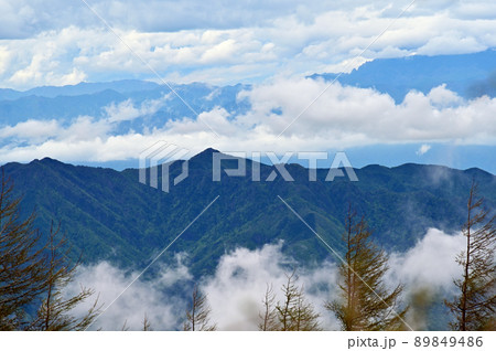 富士山　展望台からの雲海 89849486