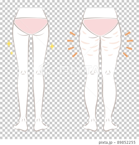 下半身太りの女性 89852255