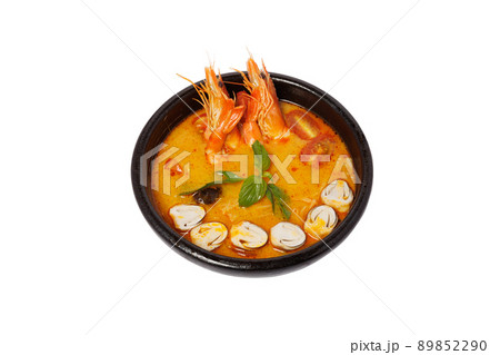 Tom Yum Goong (Thai Style Shrimp Soup) Tom Yum Goong (Thai Style Shrimp Soup) 89852290