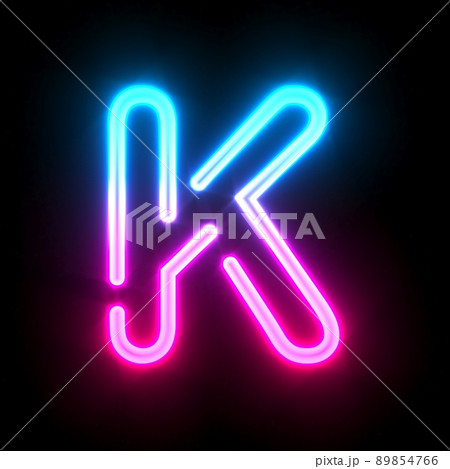Purple Neon Tube Alphabet Font Neon Color Letters Stock Illustration -  Download Image Now - iStock
