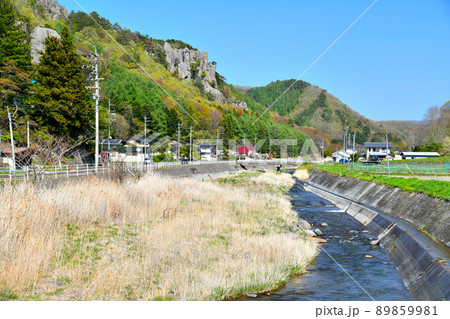 滑津川/内山峡 渋沢栄一詩碑方面を望む(長野県佐久市)【2022.5】 滑津川/内山峡 渋沢栄一詩碑方面を望む(長野県佐久市)【2022.5】 89859981