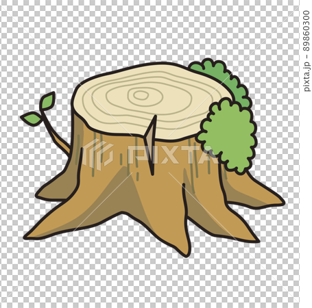 Grassy stump 89860300