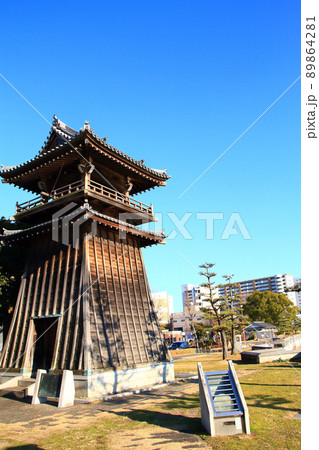 名古屋市、宮の渡し公園の風景 89864281