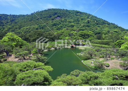 【香川県】新緑の栗林公園 【香川県】新緑の栗林公園 89867474