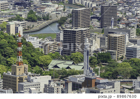 徳島市街地 徳島城博物館 徳島県徳島市 徳島市街地 徳島城博物館 徳島県徳島市 89867630