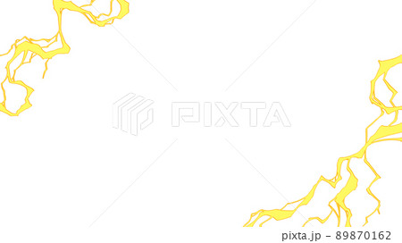 アニメ風イラスト フレーム付き SFアニメ風のフレームイラスト - No