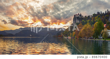 Bled Castle, Slovenia. Bled Castle, Slovenia. 89870400