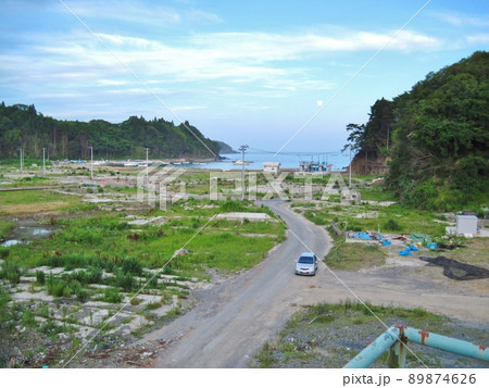 南三陸町・清水浜駅 東日本大震災の記憶(2012年) 南三陸町・清水浜駅 東日本大震災の記憶(2012年) 89874626