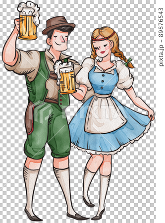 Oktoberfest festival watercolor clipart,png 89876543