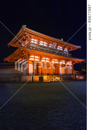 朱雀門~夜景~(日本-奈良県) 朱雀門~夜景~(日本-奈良県) 89877887
