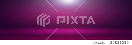 Studio Background Concept - abstract empty light gradient purple studio room background for product. Plain Studio background. 89881050