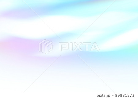 レインボーカラーの背景 緩やかな流れ 空・雲のような レインボーカラーの背景 緩やかな流れ 空・雲のような 89881573