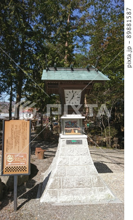信濃國一之宮 諏訪大社 下社 秋宮 オルゴール塔 信濃國一之宮 諏訪大社 下社 秋宮 オルゴール塔 89881587