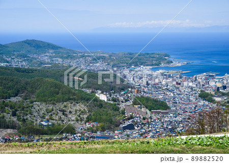 天狗山から見た小樽市内風景 天狗山から見た小樽市内風景 89882520