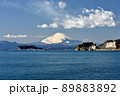逗子マリーナより望む富士江の島絶景 89883892