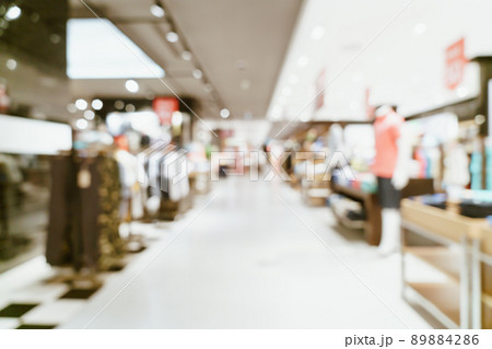 abstract blur luxury shopping mall and retail store 89884286