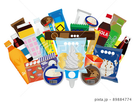 お菓子・ドリンク・アイス 89884774