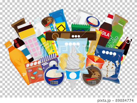 お菓子・ドリンク・アイス 89884774