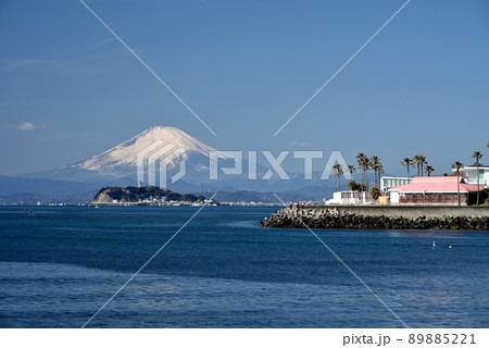 逗子マリーナと富士江の島 89885221